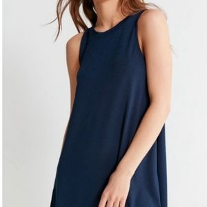 Urban Outfitters navy tank swing dress